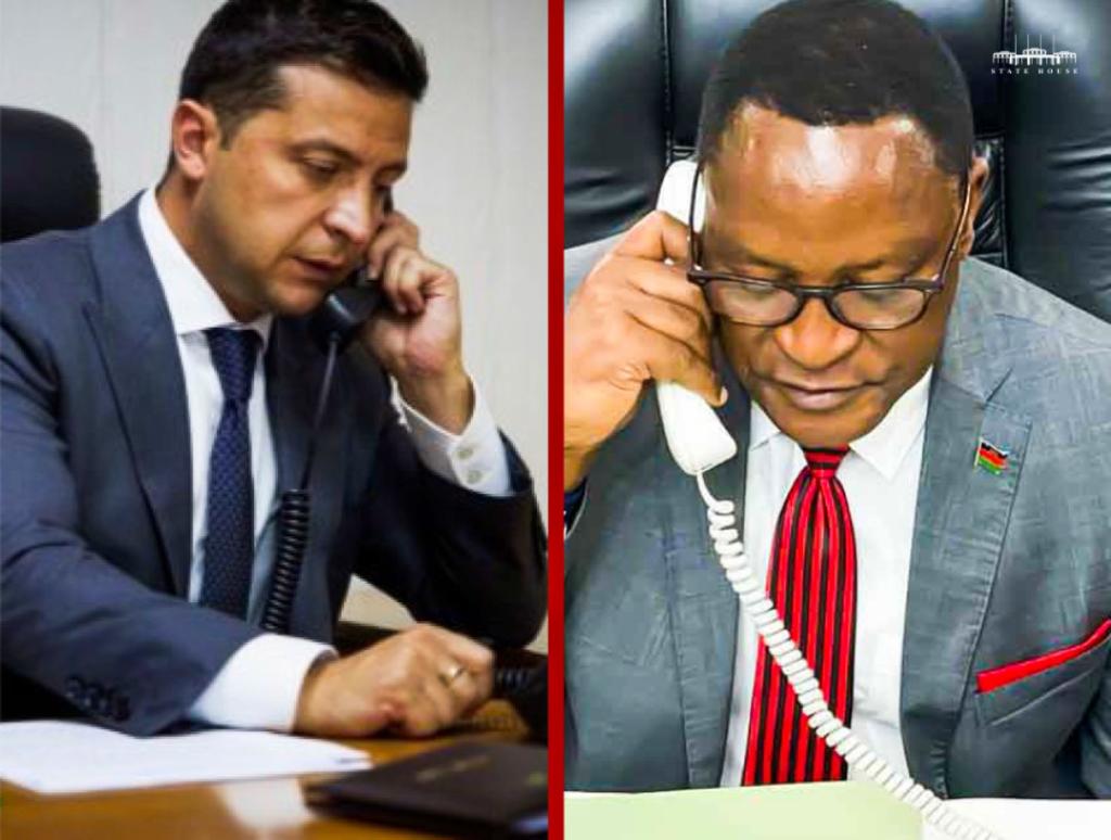 Chakwera holds bilateral talks with Ukraine President