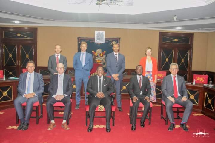 Chakwera dates international partners