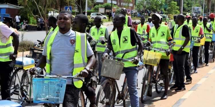 Castel Malawi dresses Kabaza operators on Road Safety Day