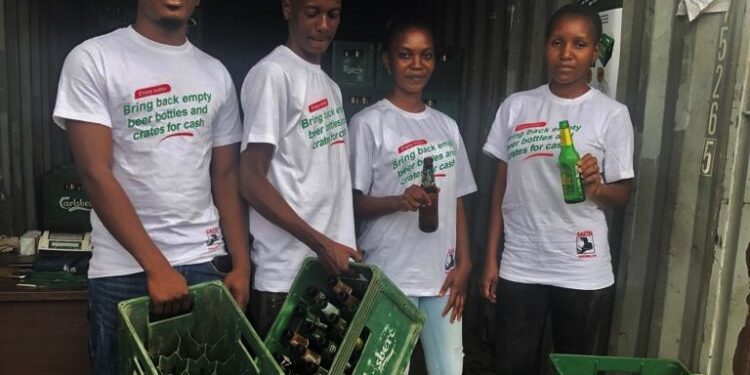 Castel Malawi in Buy-Back-Bottles Campaign