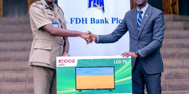 FDH Bank donates CCTV Cameras and monitoring screens to Limbe Police