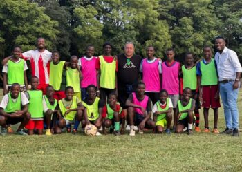 Italian Soccer scout jets in
