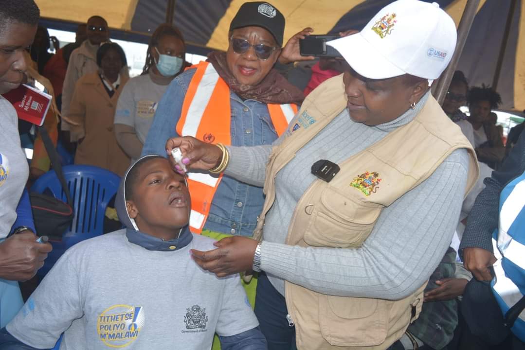 Minister challenges women to vaccinate children against polio Blantyre
