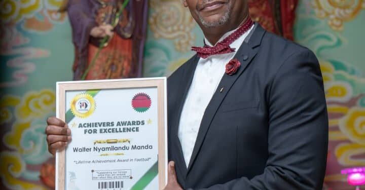 Nyamilandu accorded Football Lifetime Achievement Award