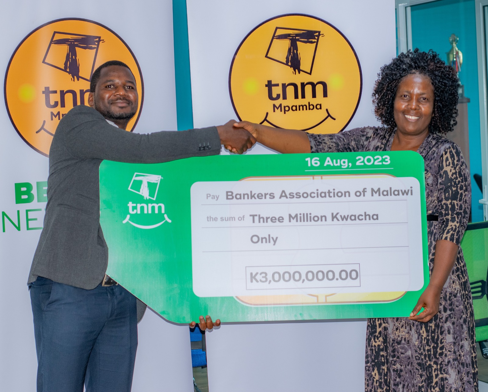 BAM receives K3m Mpamba TransId