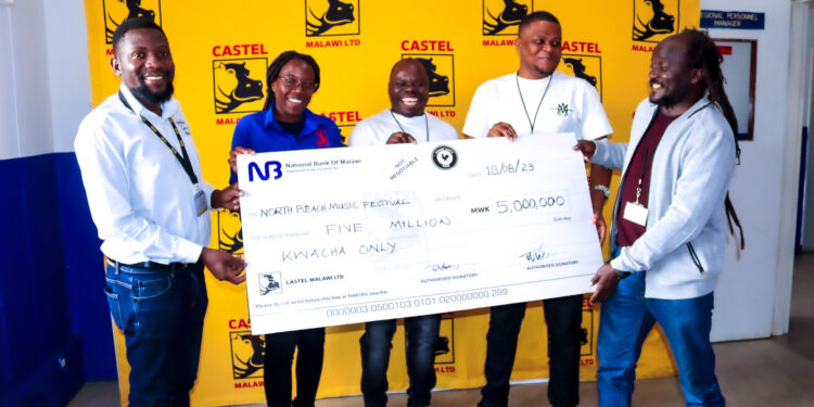 Castel Malawi Pumps K5 Million towards North Beach Music Festival