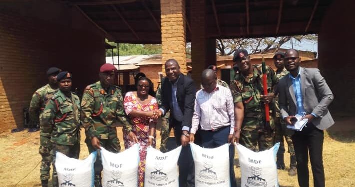 MDF makes available over 7,000 bags of maize to government