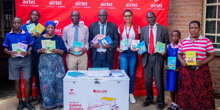 Airtel Malawi donate books worth MK2.3 million to Salima LEA School
