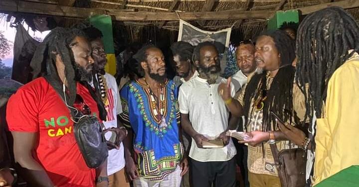 Reggae icons Luciano and Everton Blender donate to Nyahbinghi Tabernacle construction