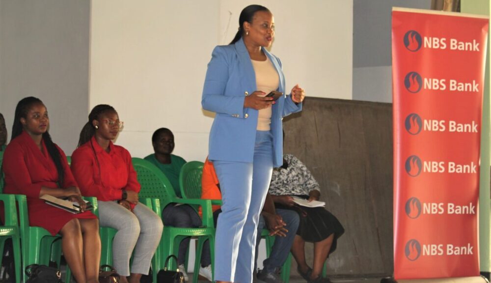 NBS Bank motivates girl learners at Stella Maris Secondary School