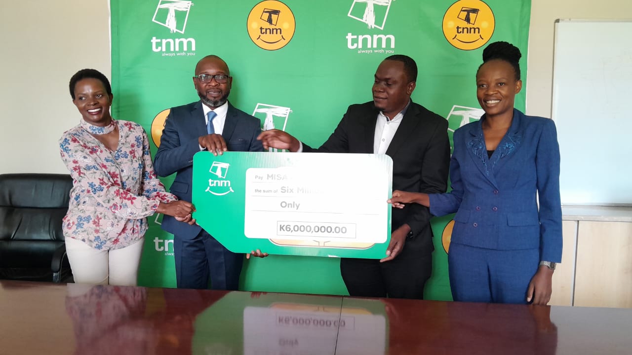 TNM contributes K6m towards MISA Malawi fundraising dinner and dance