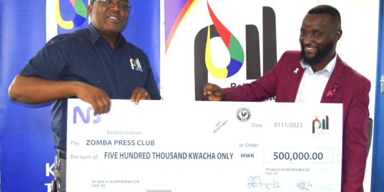 PIL oils Zomba Press Club AGM
