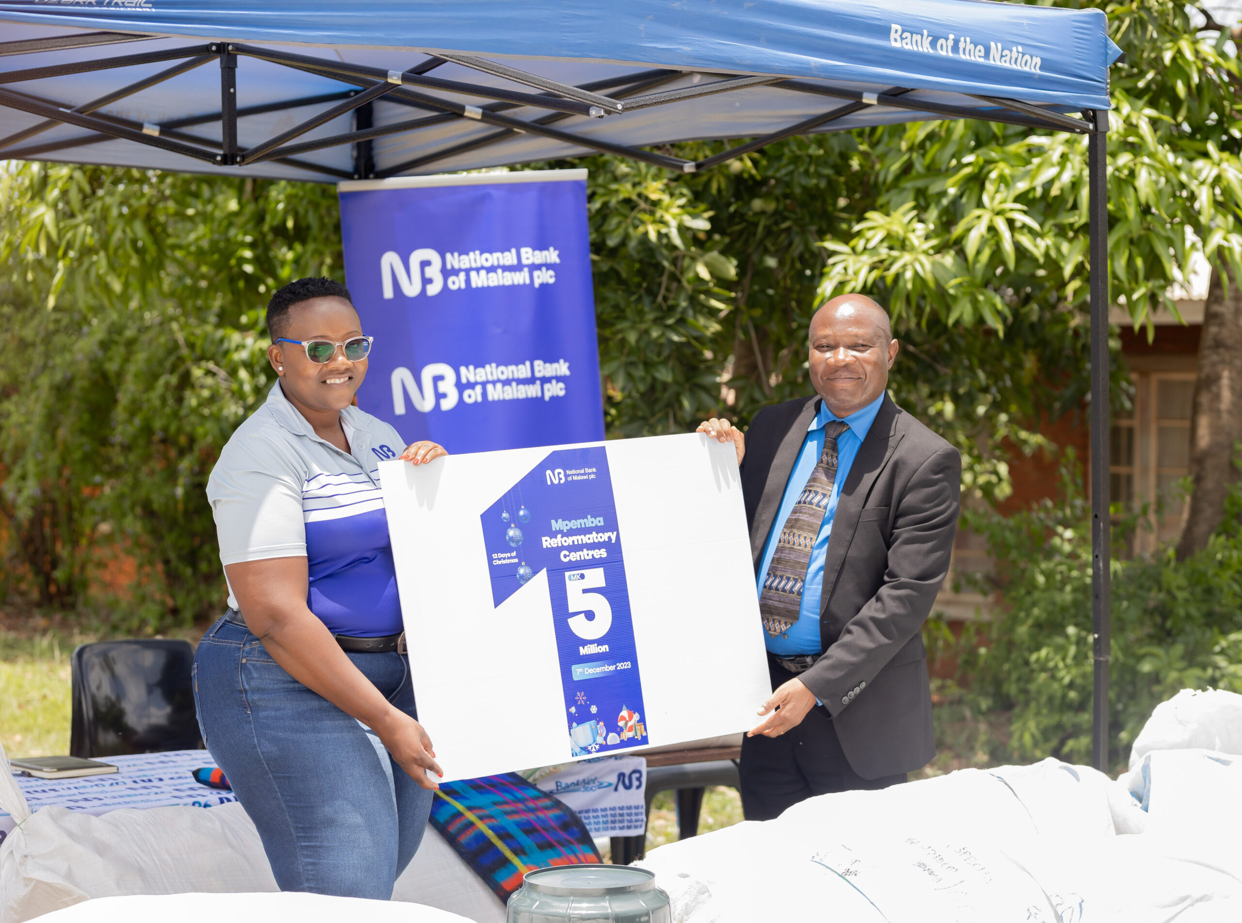 NBM donates K30 million items half way through ’12 Days of Christmas’ 