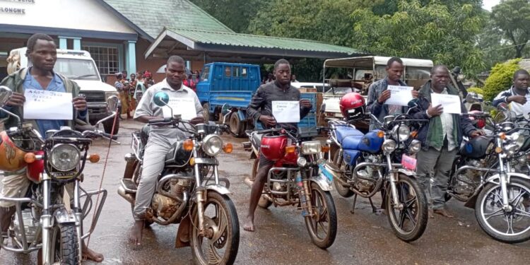 7 arrested for breaking and theft, 12 motorcycles recovered in Lilongwe