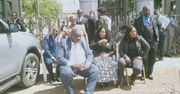 DPP MPs protest against suspension, CSOs condemn move