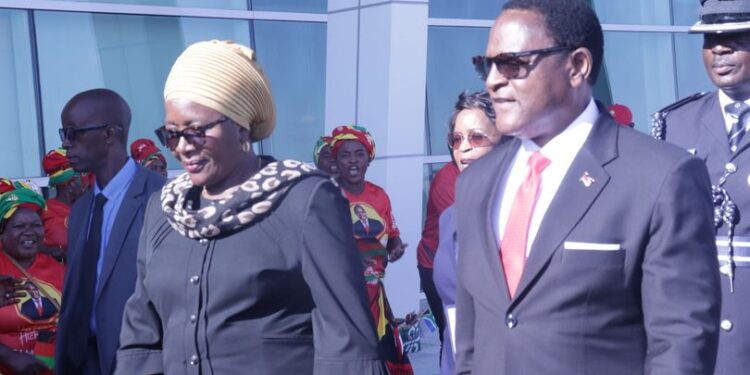 Chakwera arrives for DRC, Mozambique meeting