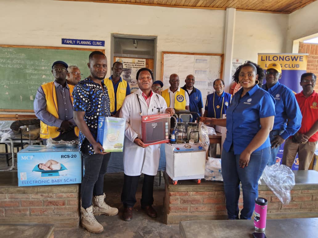 Paramount Holdings Limited donates medical suppliers to Lilongwe Lions Club