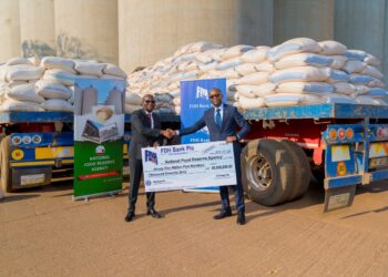 FDH Bank plc donates 100 metric tonnes of maize to NFRA