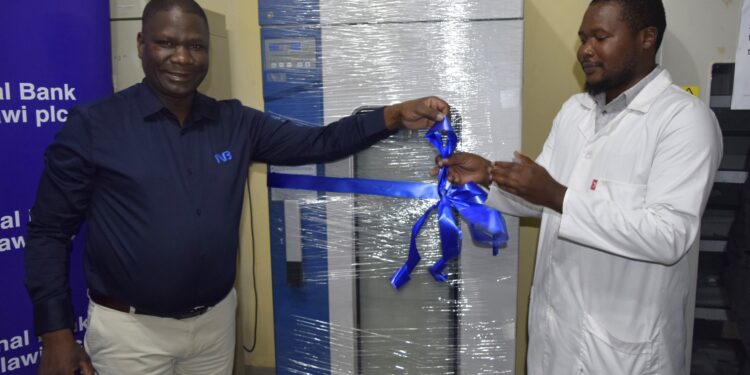 NBM plc gives blood bank fridge to Mangochi hospital