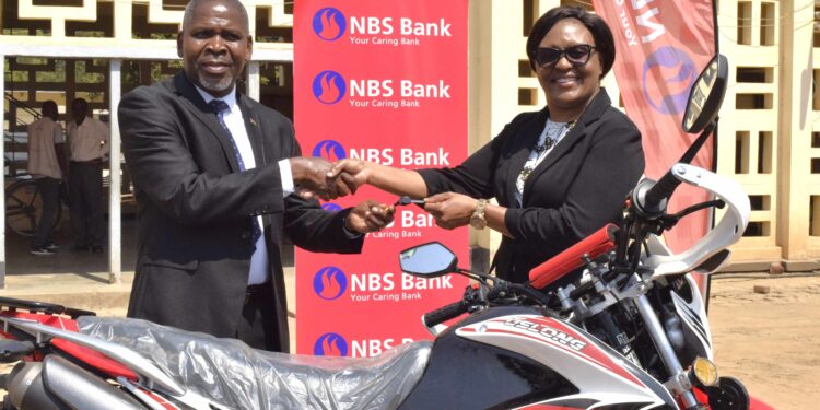 NBS Bank plc donates 5 Motorbikes to Chikwawa District Council