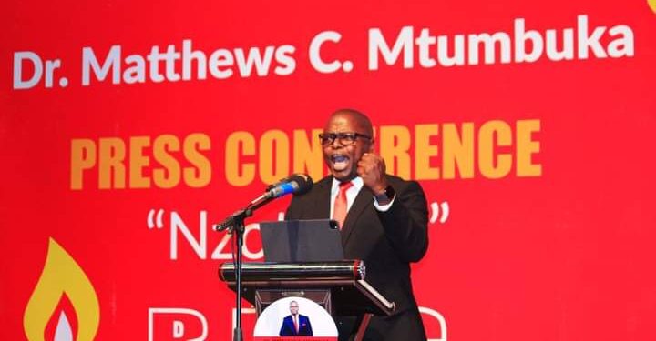 Mtumbuka declares UTM candidacy