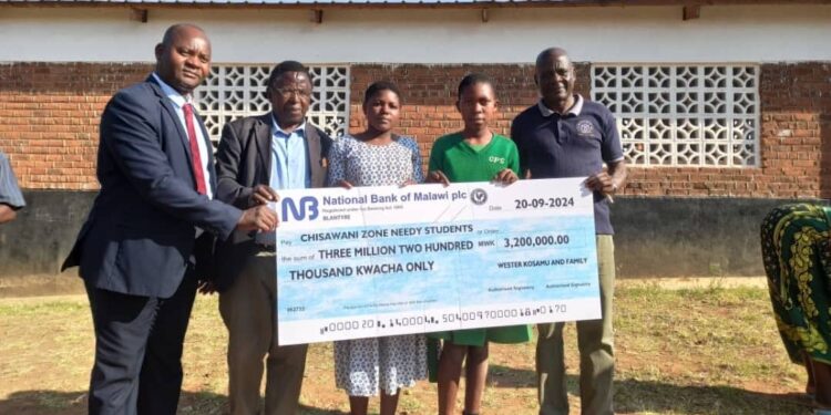 Kosamu bails out needy students in Thyolo