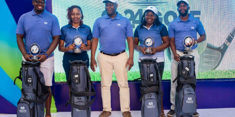NBM’s Chichiri Service Centre Team triumphs in NBM Invitational Golf