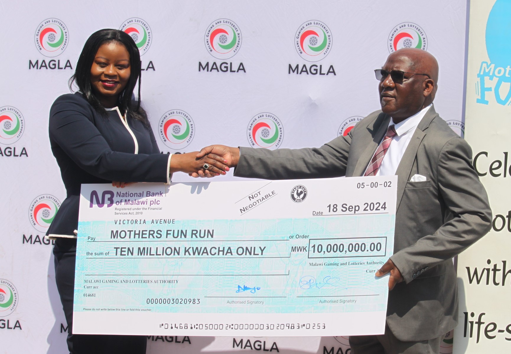 MAGLA supports NPL’s Mothers Fun Run with K10 million