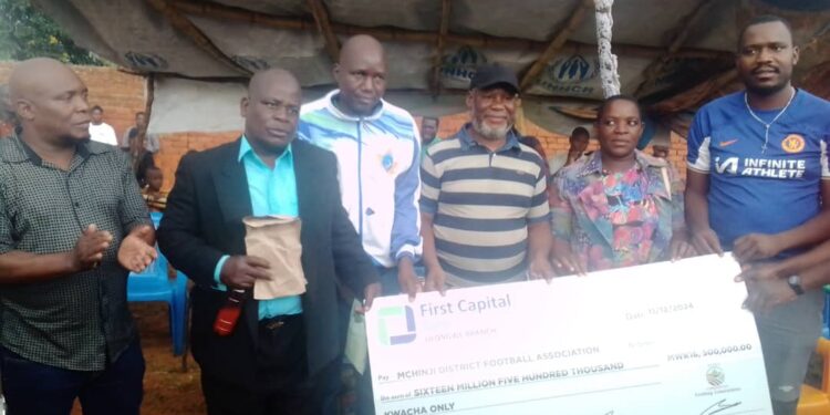 Ajawa Commodities hikes Mchinji District Football Trophy sponsorship