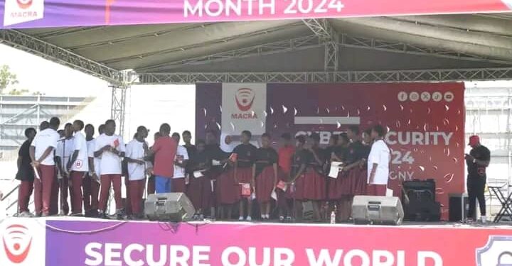 BSS student reminds fellow youths dangers of committing cyber crimes