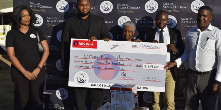 SKC Foundation aids Ntcheu Hospital with K16 million medical supplies