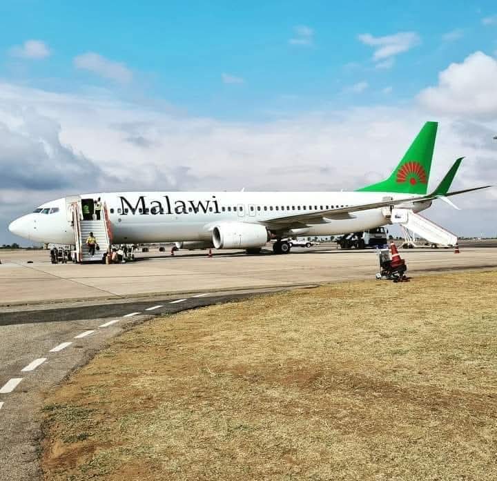Malawi Airlines plane develops engine fault before taxiing