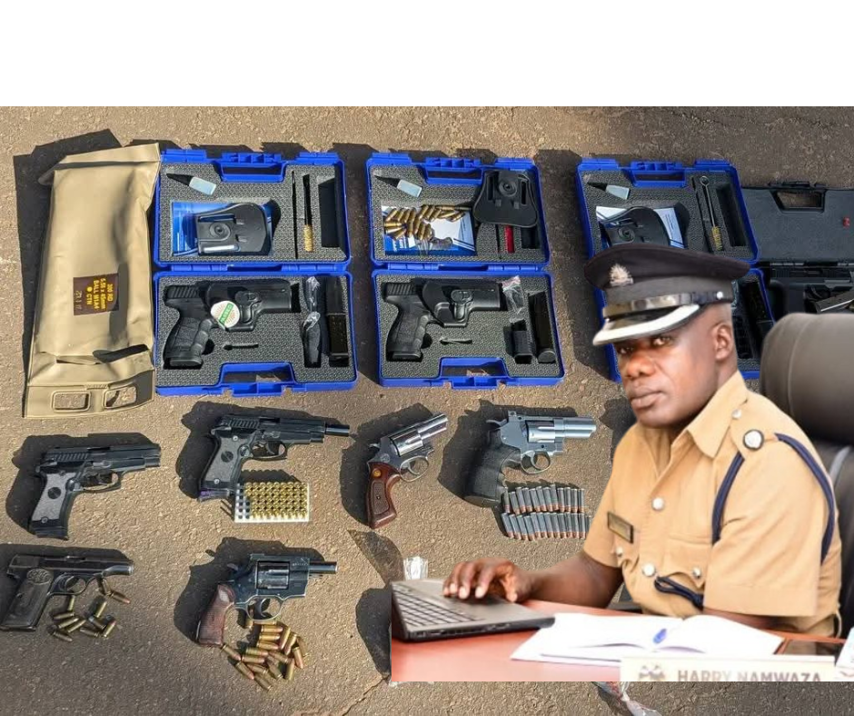 Crackdown on illegal firearms syndicate in Malawi: 23 arrested, weapons seized