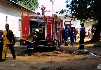 PressCane Fire Crew saves Chikwawa Hospital