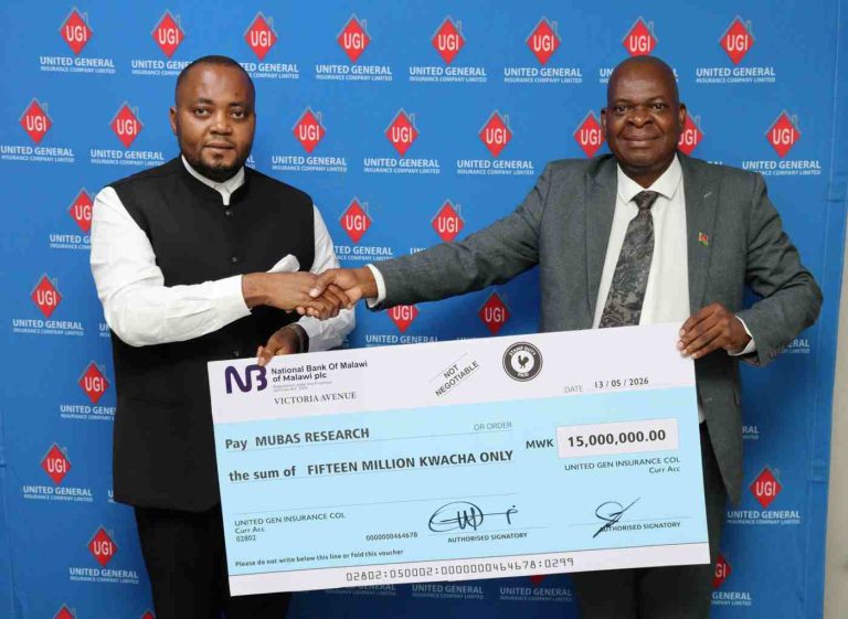 UGI contributes K15m to MUBAS Research and Innovation Conference